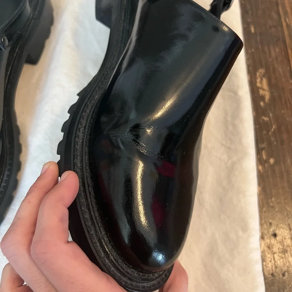 Rachel Comey Gilly Clogs Patent Leather SZ 7 - Picture 16 of 16